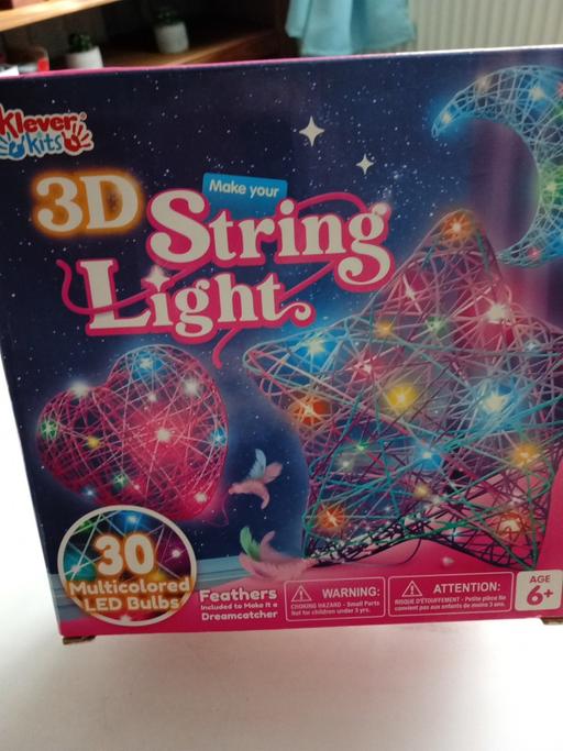  — brand new box of 3D String lights set