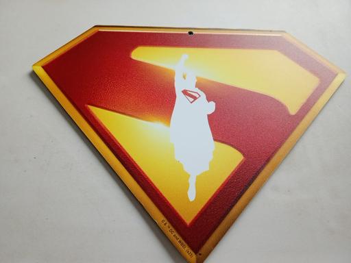  — brand new SUPERMAN SIGN