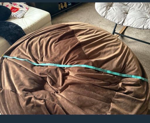  — Brown Extra large bean bag