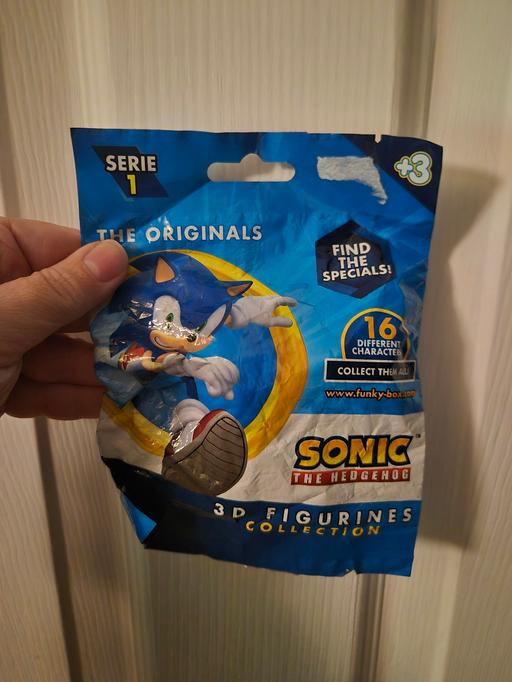  — new Sonic The Hedgehog 3D Figure