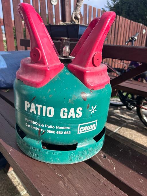  — EMPTY gas bottle