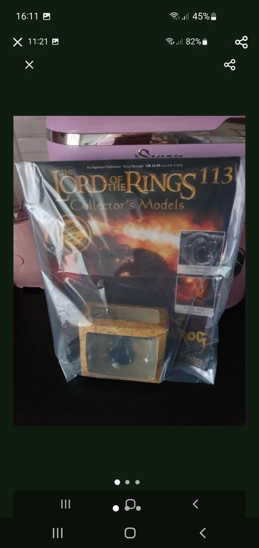  — lord of the rings collectors model issue 113