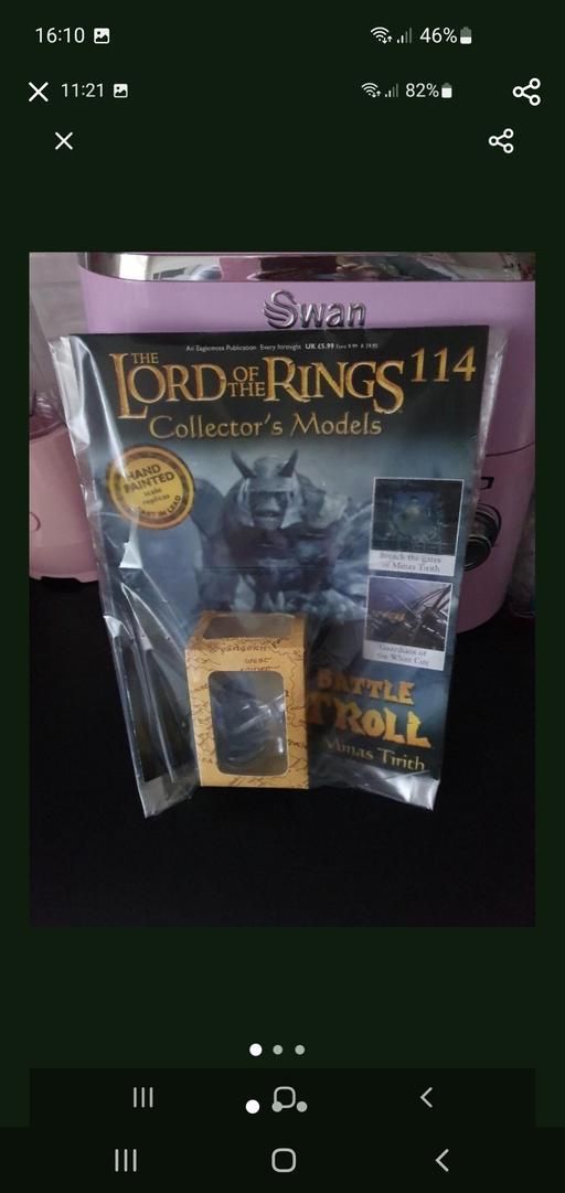  — lord of the rings collectors model issue 114