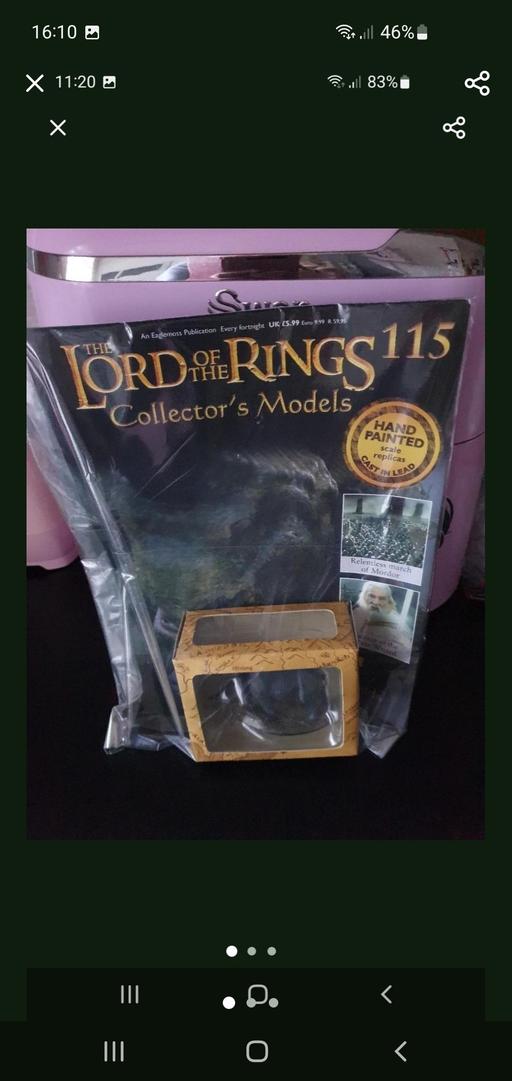  — lord of the rings collectors model issue 115