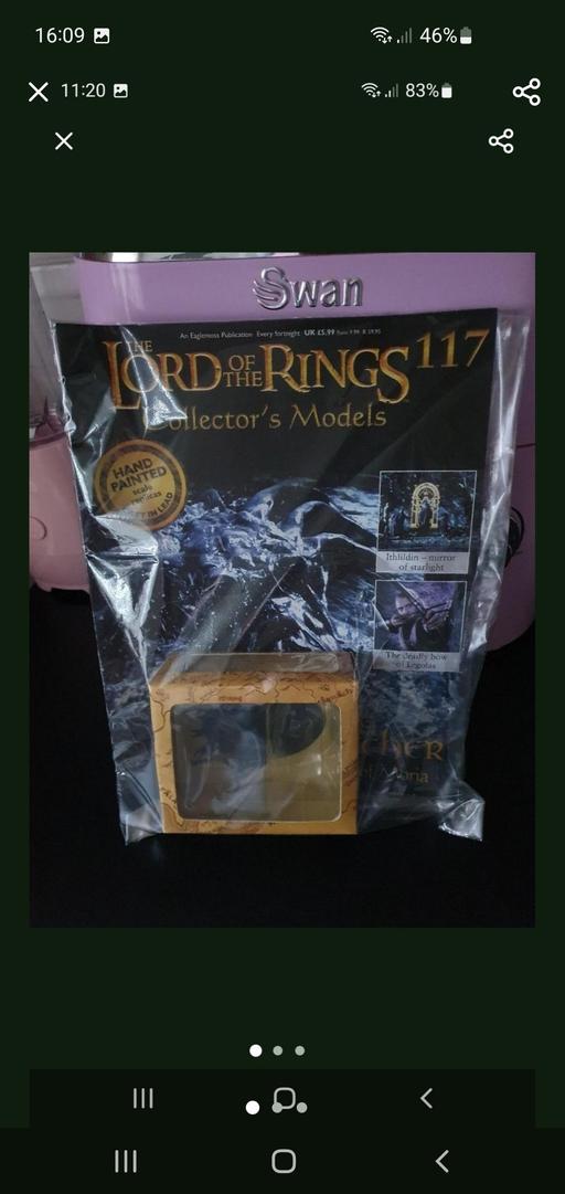  — lord of the rings collectors model issue 117