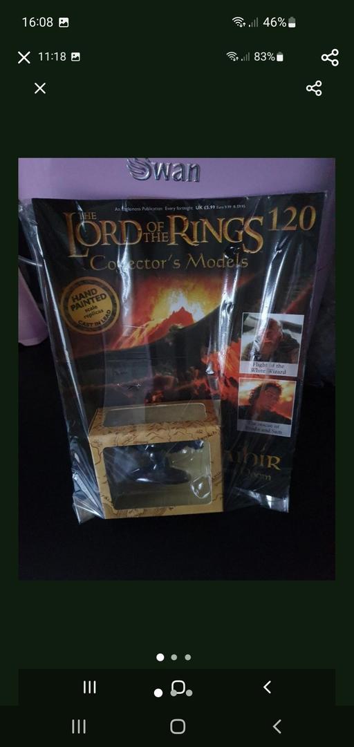  — lord of the rings collectors model issue 120