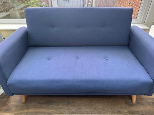  — 2 Blue Sofas