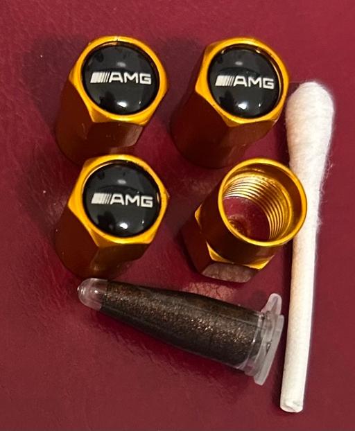  — AMG TYRE VALVE CAPS