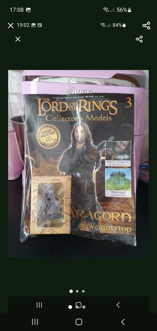  — lord of the rings collectors model issue 3
