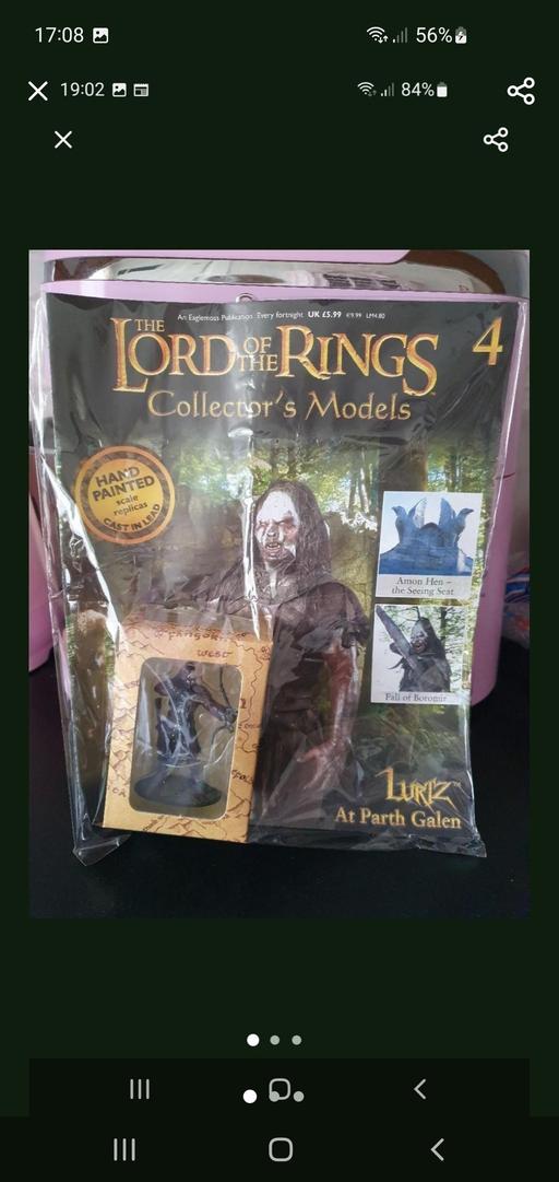  — lord of the rings collectors model issue 4