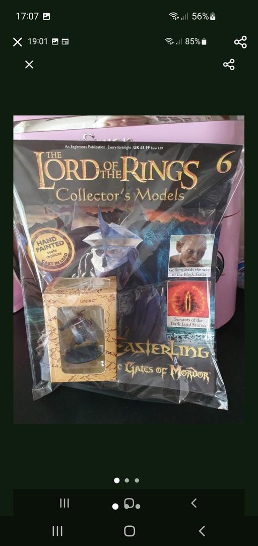  — lord of the rings collectors model issue 6