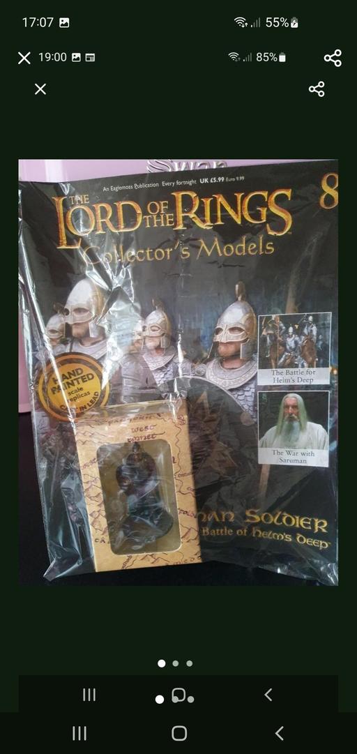  — lord of the rings collectors model issue 8