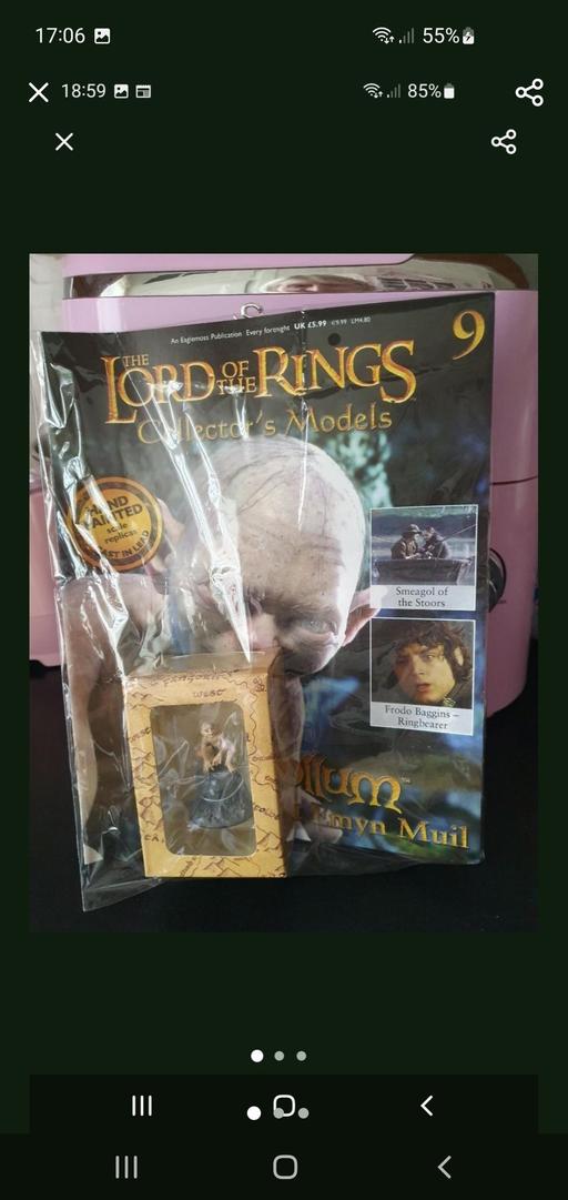  — lord of the rings collectors model issue 9