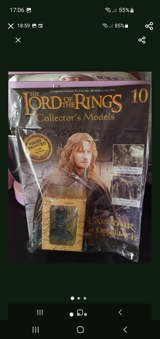  — lord of the rings collectors model issue 10