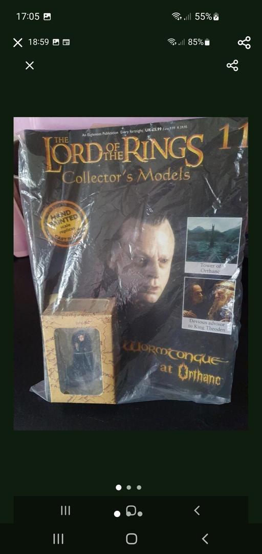  — lord of the rings collectors model issue 11