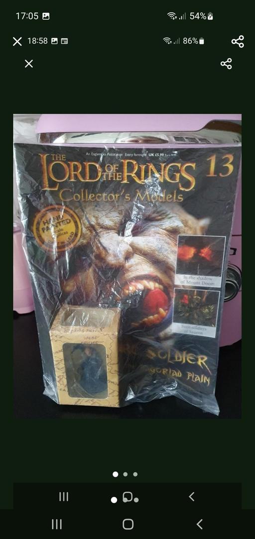  — lord of the rings collectors model issue 13