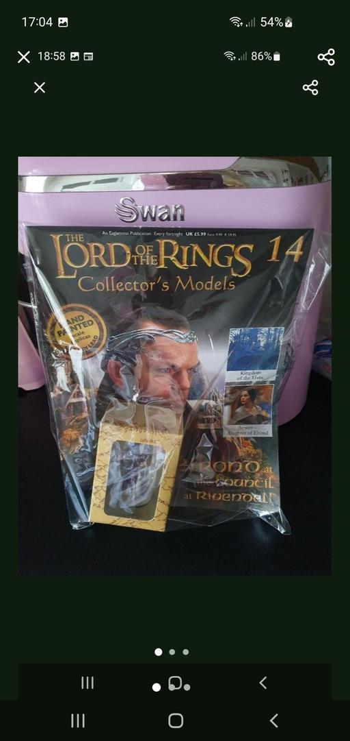  — lord of the rings collectors model issue 14