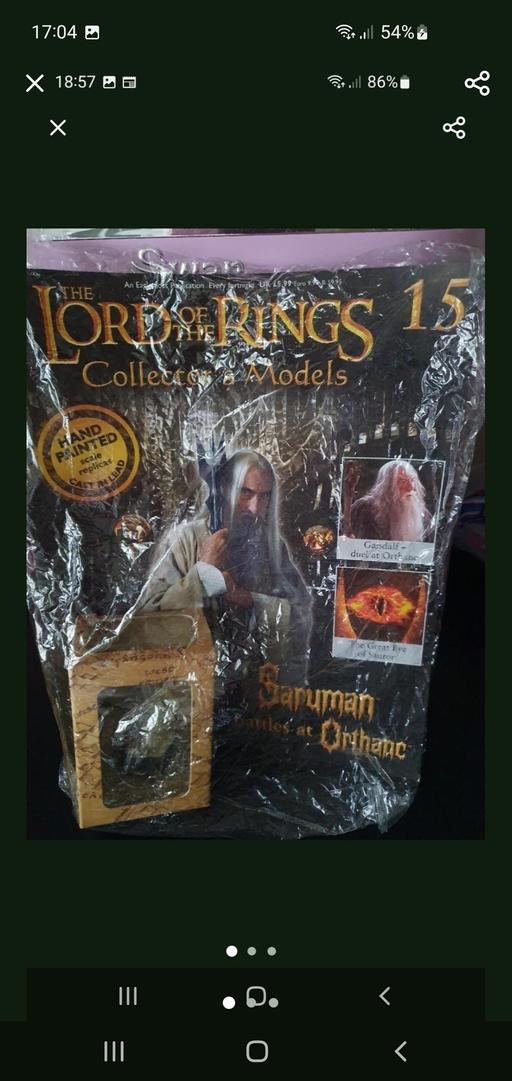  — lord of the rings collectors model issue 15