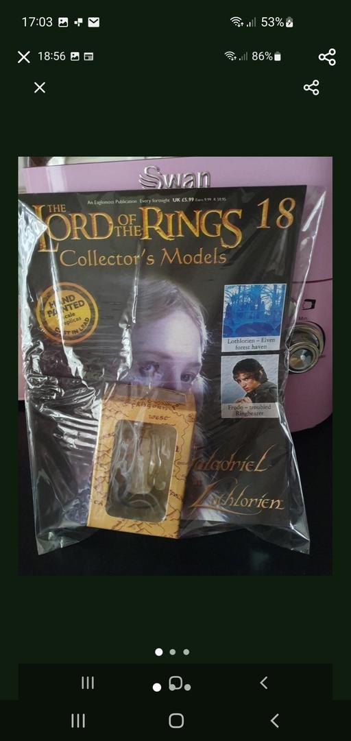  — lord of the rings collectors model issue 18