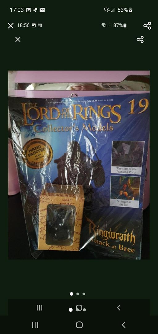  — lord of the rings collectors model issue 19