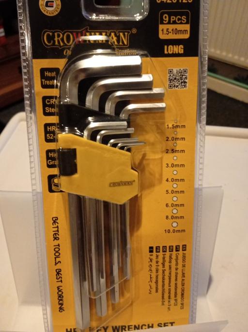  — brand new HEX KEY WRENCH SET