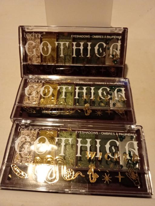  — 3 brand new GOTHICA EYESHADOW SETS
