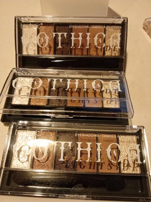  — 3 brand new GOTHICA EYESHADOW SETS