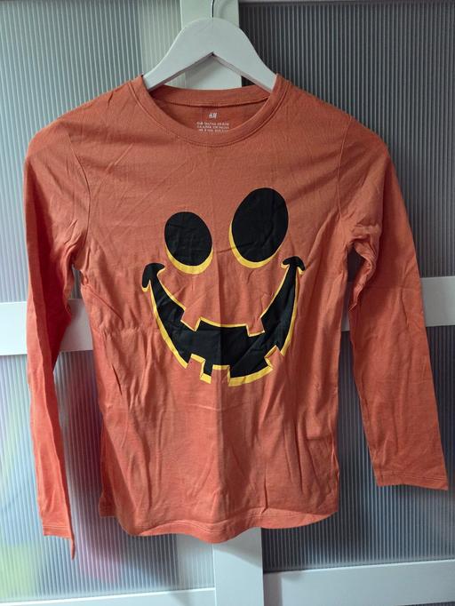  — Age 8-10 H&M Halloween pumpkin top