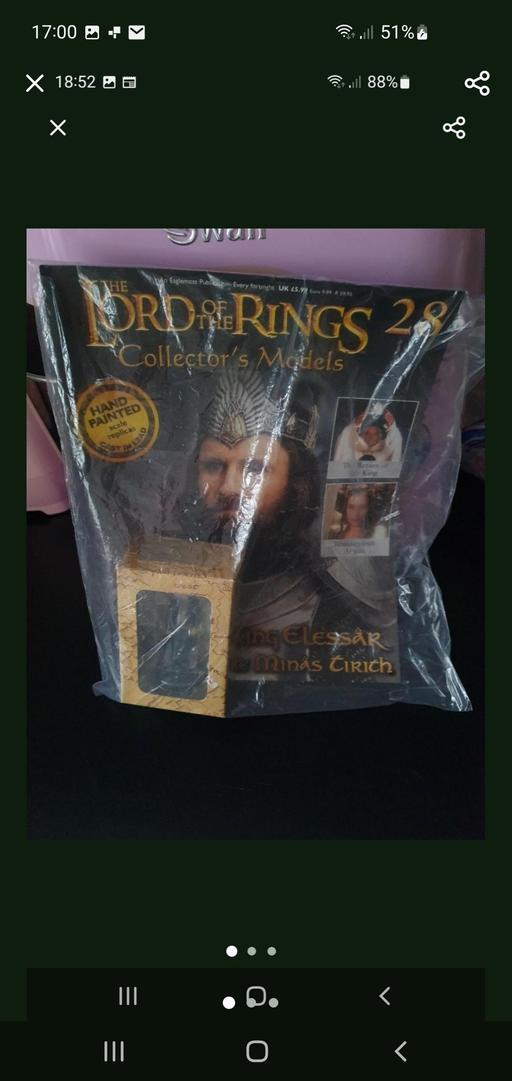  — lord of the rings collectors model issue 28