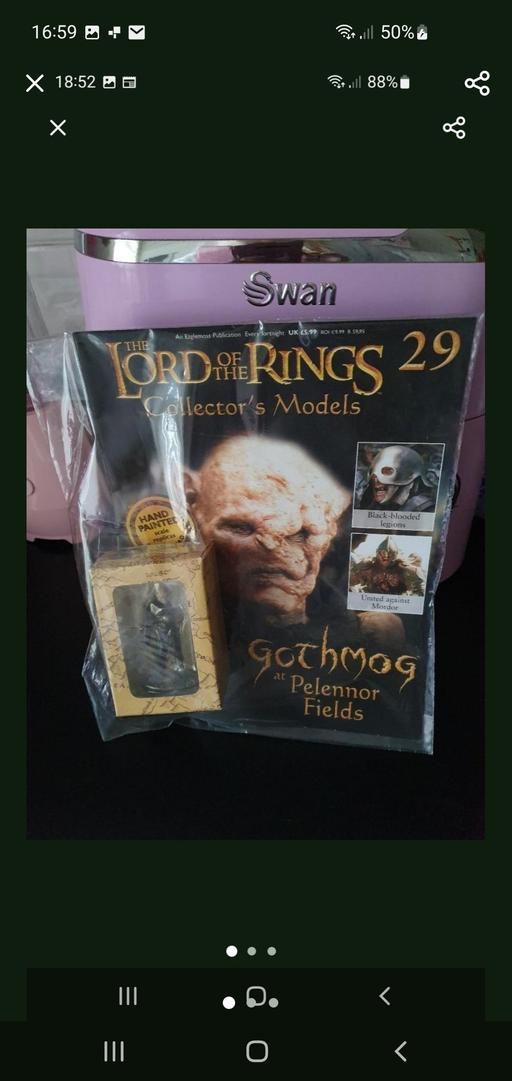  — lord of the rings collectors model issue 29