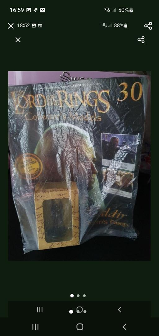  — lord of the rings collectors model issue 30
