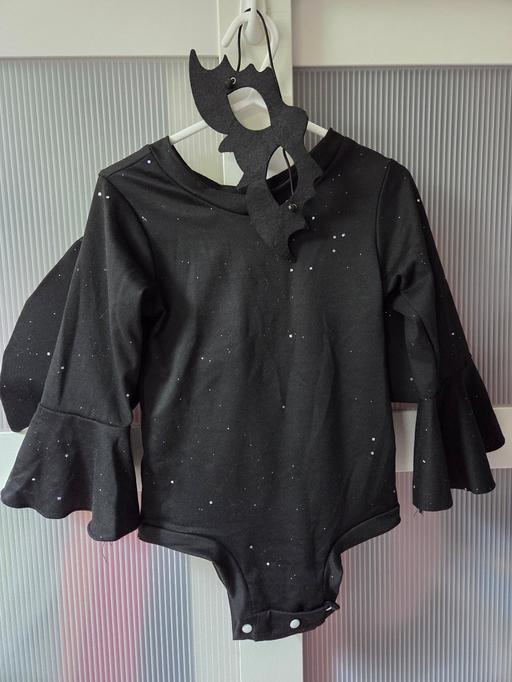  — 18-24 months Halloween bat bodysuit outfit