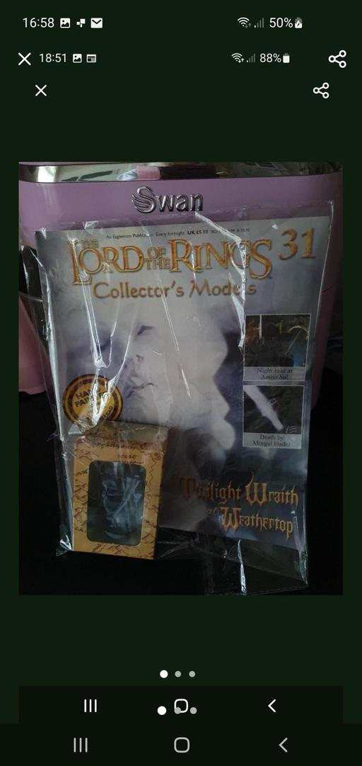  — lord of the rings collectors model issue 31