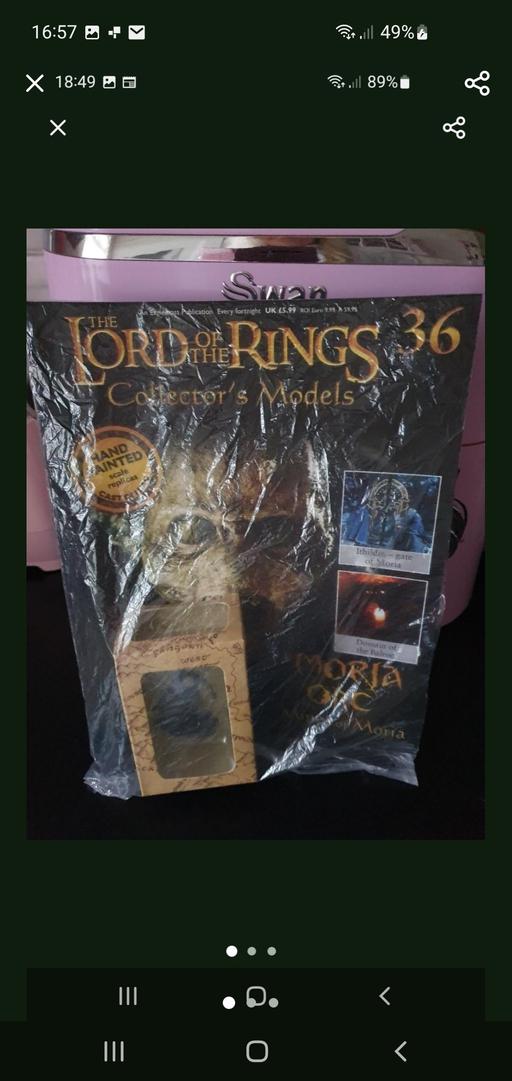  — lord of the rings collectors model issue 36
