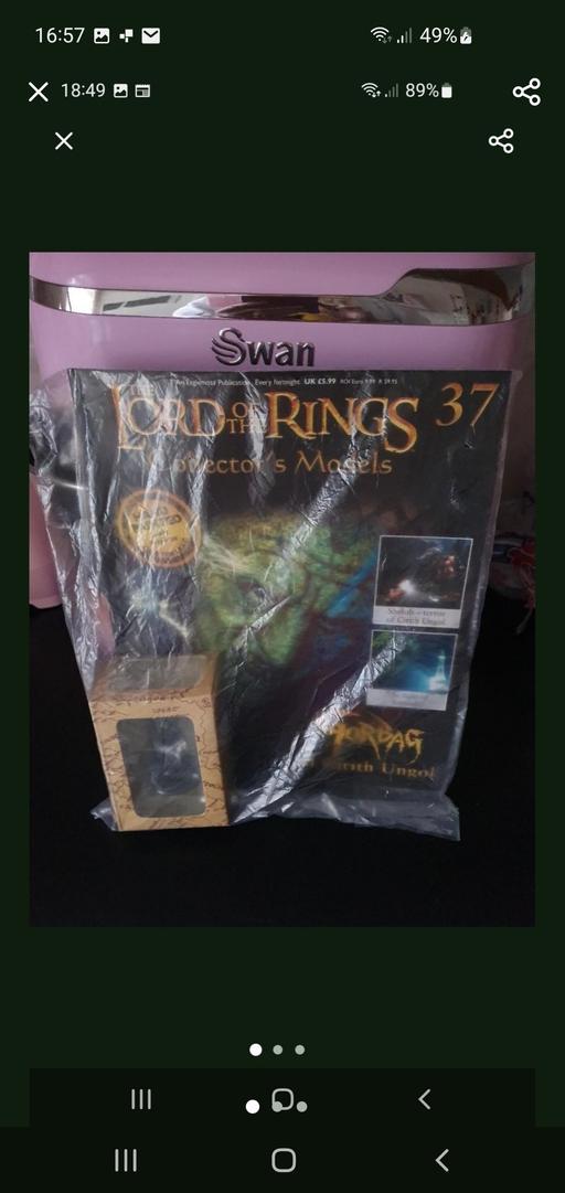 — lord of the rings collectors model issue 37
