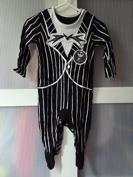  — 6-9 months GEORGE Halloween babygrow