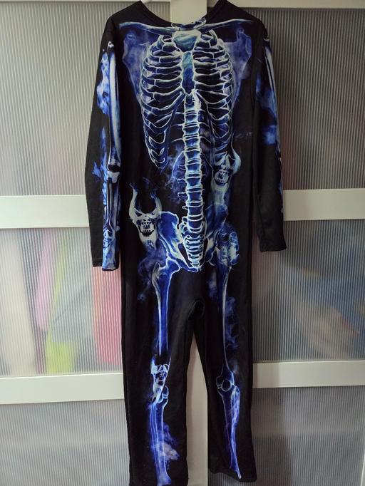  — Age 7-8 GEORGE Halloween skeleton outfit