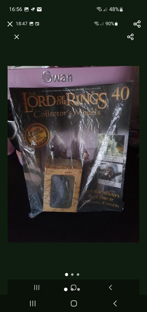 — lord of the rings collectors model issue 40