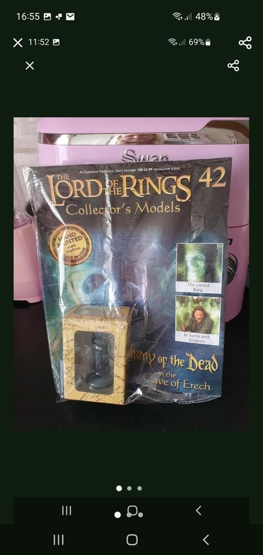  — lord of the rings collectors model issue 42