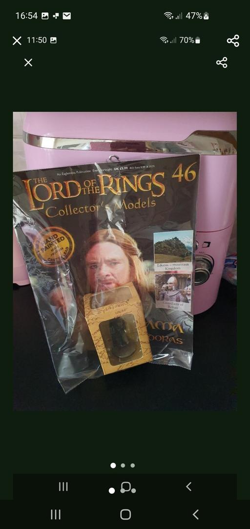  — lord of the rings collectors model issue 46