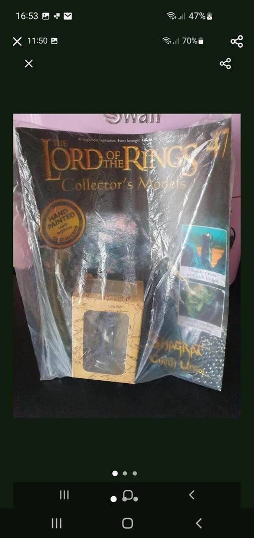  — lord of the rings collectors model issue 47