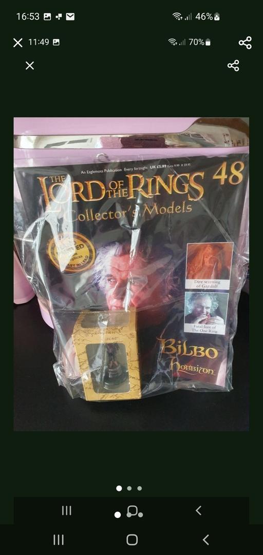  — lord of the rings collectors model issue 48