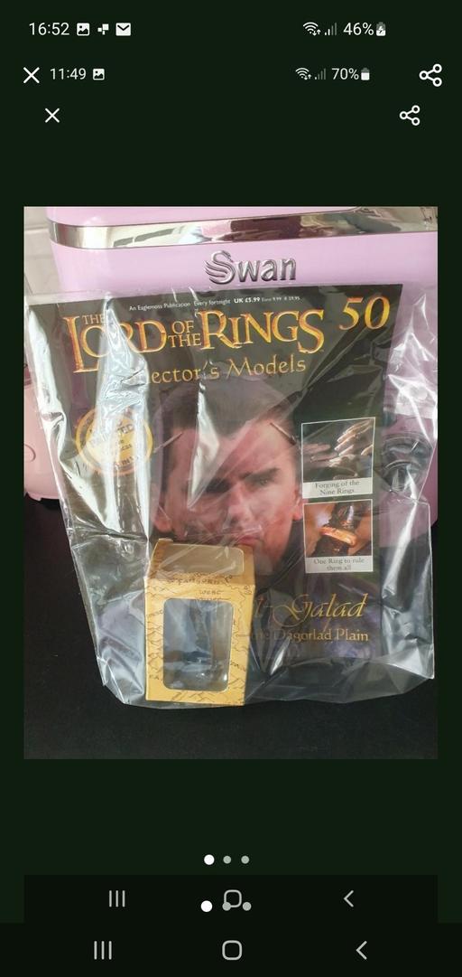  — lord of the rings collectors model issue 50