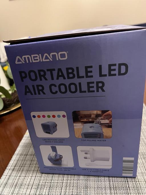  — Portable led air cooler