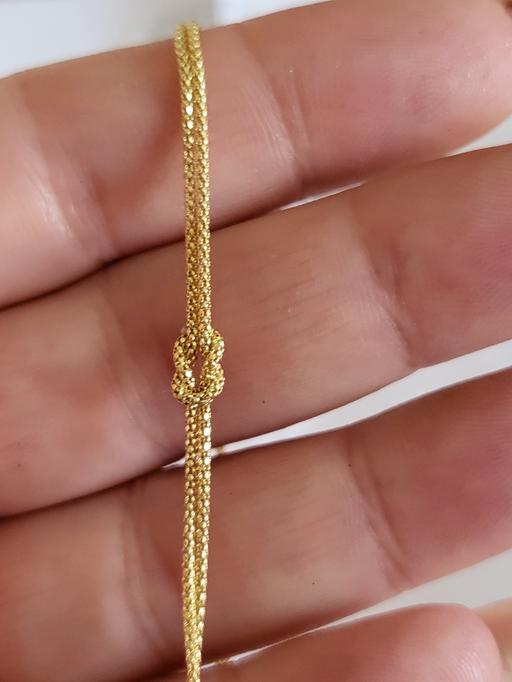  — brand new 9ct gold double rope style bracelet