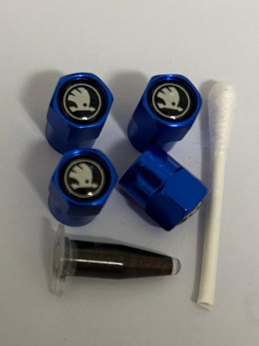  — Skoda tyre valve caps