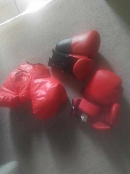  — THREE PAIR BOYS BOXING SPARRING GLOVES