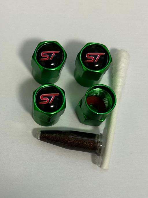  — Ford ST Tyre valve caps with grease