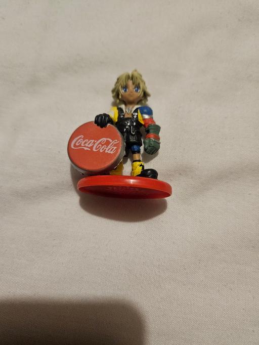  — tidus - final fantasy coca cola figure