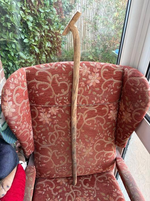  — Handmade wooden walking stick 3ft
